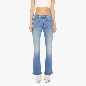 Mother Blue Flare Women Jeans